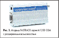Модемы FASTRACK серии M1200 GSM с расширенными возможностями