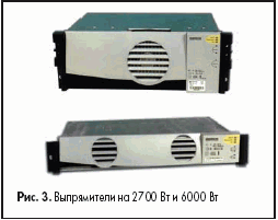 Выпрямители на 2700 Вт и 6000 Вт